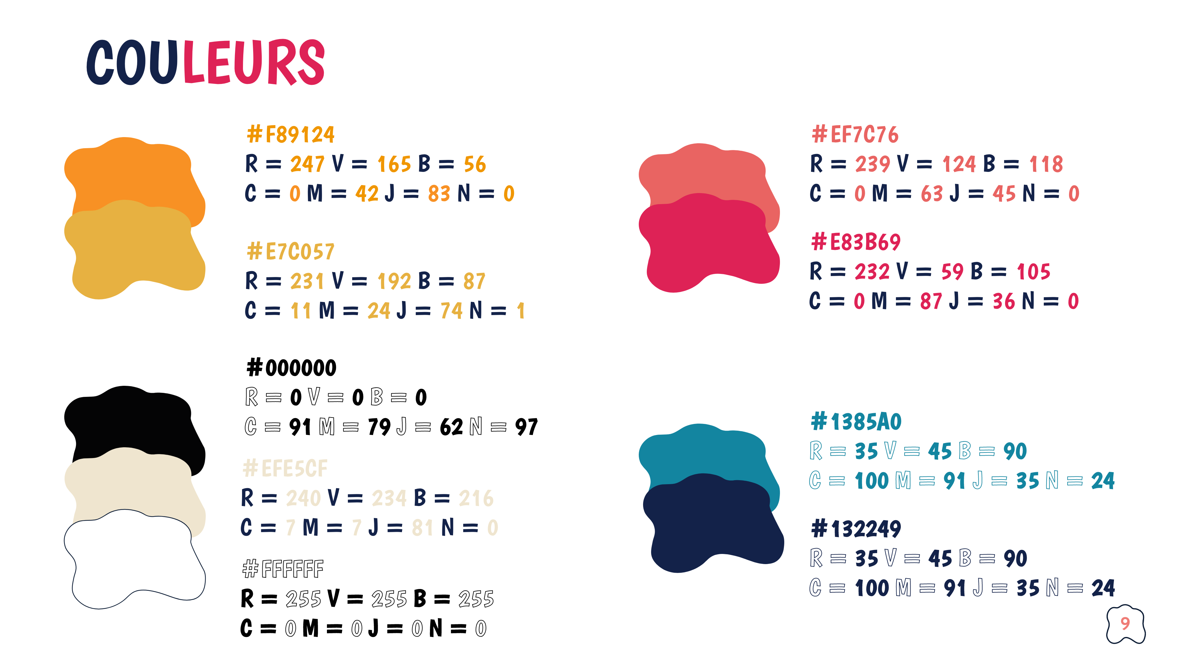 Couleurs